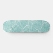 Crystal Clear Soft Turquoise Ocean Dream #2 #wall Skateboard (Horizontal)