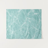 Crystal Clear Soft Turquoise Ocean Dream #2 #wall Wandteppich (Vorderseite (Horizontal))