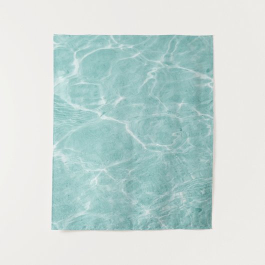 Crystal Clear Soft Turquoise Ocean Dream #2 #wall Wandteppich (Vorderseite)