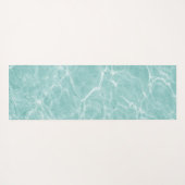 Crystal Clear Soft Turquoise Ocean Dream #2 #wall Yogamatte (Rückseite (Horizontal))