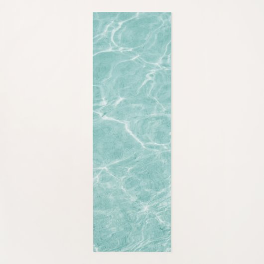 Crystal Clear Soft Turquoise Ocean Dream #2 #wall Yogamatte (Vorderseite)