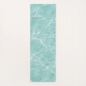 Crystal Clear Soft Turquoise Ocean Dream #2 #wall Yogamatte (Rückseite)