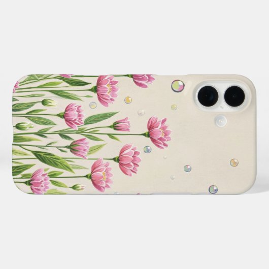 Crystal Clear: Transparent & elegant iPhone Case (Rückseite (Horizontal))