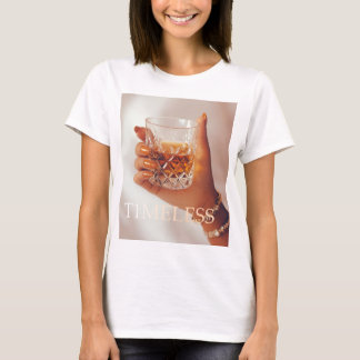 Crystal clear whiskey glass. T-Shirt