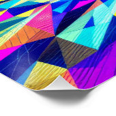 Crystal Corridor: Journey Through the Prism Poster (Ecke)