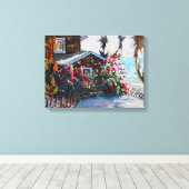 Crystal Cove Hütte Leinwanddruck (Insitu (Holzboden))