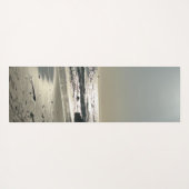 Crystal Cove Ocean Sunset Sand Beach Waves Yogamatte (Rückseite (Horizontal))