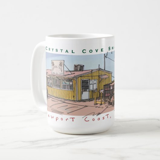 Crystal Cove Shake Shack Tasse (Vorderseite Links)