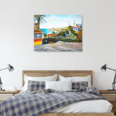 Crystal Cove Snacks Leinwanddruck (Insitu (Schlafzimmer))