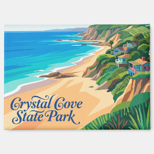Crystal Cove State Park Kalifornien Magnet