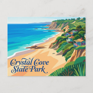 Crystal Cove State Park Kalifornien Postkarte