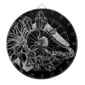 Crystal Coyote Invertiert Dartscheibe (vorne)