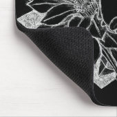 Crystal Coyote Invertiert  Mousepad (Ecke)
