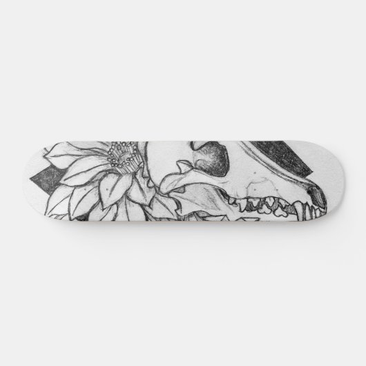 Crystal Coyote  Skateboard (Horizontal)