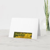 Crystal Crag Geburtstagskarte Karte (Rückseite)