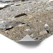 Crystal Crag Mammoth Seen Becken Mammoth Wappen Poster (Ecke)