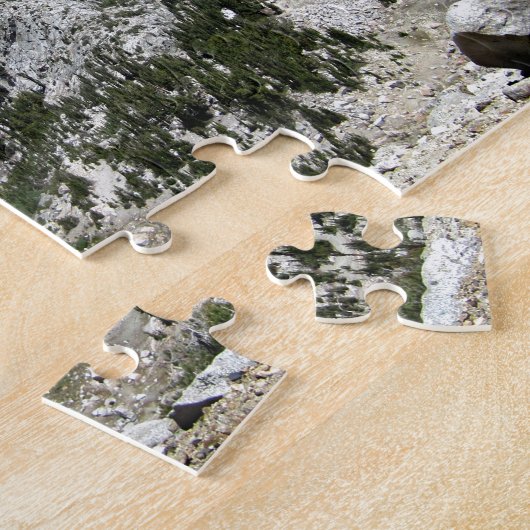 Crystal Crag Mammoth Seen Becken Mammoth Wappen Puzzle (Seite)