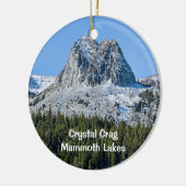 Crystal Crag, Mammoth Seen, CA, Keramikornament (Links)