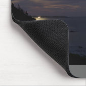Crystal Crescent Beach Moonlight Mousepad (Ecke)