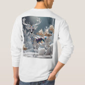 Crystal #Deer Artwork: #Sparkle & #Grace T-Shirt (Rückseite)