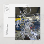 Crystal Deer Postkarte (Vorne/Hinten)