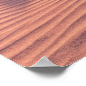 Crystal Desert Sunset Fantasy Art Poster (Ecke)