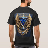 ''Crystal Diamond Faith T - Shirt - Funkelender Gl (Rückseite)