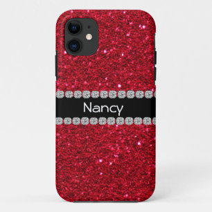 Crystal & DIAMOND SEHEN RUBY RED IPHONE 5 Fall Case-Mate iPhone Hülle