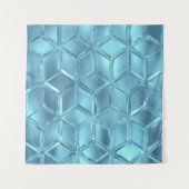 Crystal Diamonds Wandteppich (Vorderseite (Horizontal))