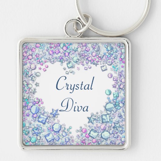 Crystal Diva Schlüsselanhänger (Vorne)
