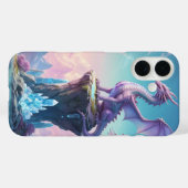 Crystal Dragon Case-Mate iPhone Hülle (Rückseite (Horizontal))