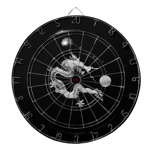Crystal Dragon Lore & Birth of Dragon /Dartboard Dartscheibe (vorne)