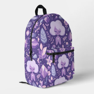 Crystal Dreams Pattern Bedruckter Rucksack