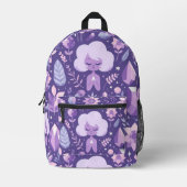 Crystal Dreams Pattern Bedruckter Rucksack (Vorderseite)