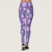 Crystal Dreams Pattern Leggings (Rückseite)