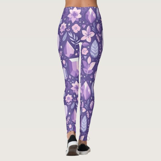 Crystal Dreams Pattern Leggings (Rückseite)
