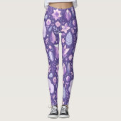 Crystal Dreams Pattern Leggings (Vorderseite)