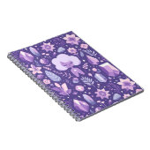 Crystal Dreams Pattern Notizblock (Rechte Seite)
