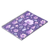 Crystal Dreams Pattern Notizblock (Linke Seite)