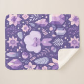 Crystal Dreams Pattern Sherpadecke (Vorderseite (Horizontal))