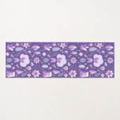 Crystal Dreams Pattern Yogamatte (Vorderseite (Horizontal))