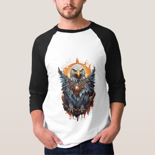 Crystal Eagle Apparel: Entfesseln Sie Ihren Geist T-Shirt (Vorderseite)
