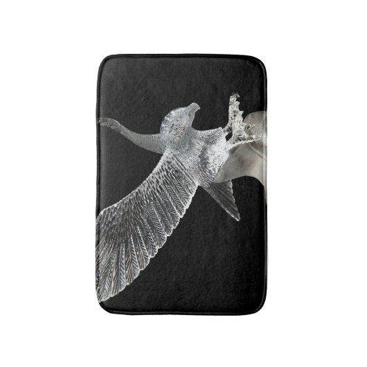 Crystal Eagle Badematte (Vorderseite Vertikal)