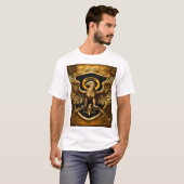 Crystal Eagle Design T - Shirt - Majestic & Bold'' (Vorne ganz)