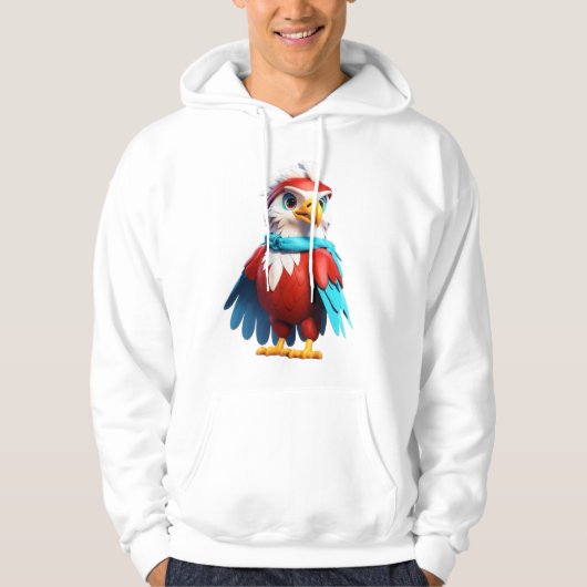 Crystal Eagle Emblem Hoodie (Vorderseite)