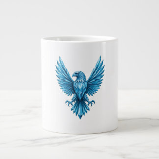 Crystal Eagle Emblem - Symbol für Freiheit und Amb Jumbo-Tasse