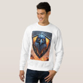 Crystal Eagle: Entfesseln Sie Ihr inneres T-Shirt Sweatshirt (Vorne ganz)