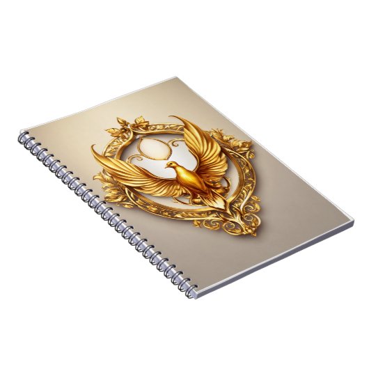 Crystal Eagle: Icon of Freedom and Ambition Notizblock (Rechte Seite)