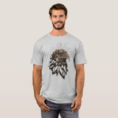 Crystal Eagle Icon : Stolz grau T-Shirt (Vorne ganz)