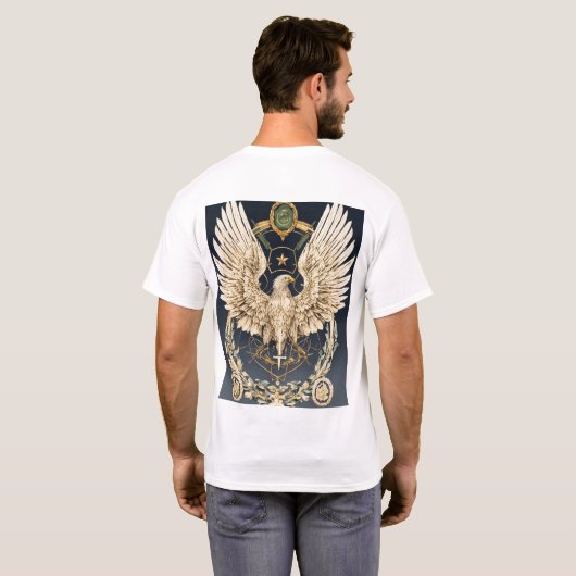 Crystal Eagle Icon T - Shirt (Schwarz voll)